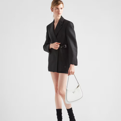 PRD Cleo Schultertasche aus gebürstetem Leder