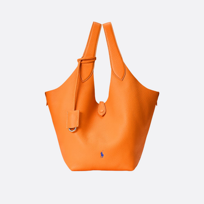 Polo Play Small Leder-Tote- und Crossbody-Tasche