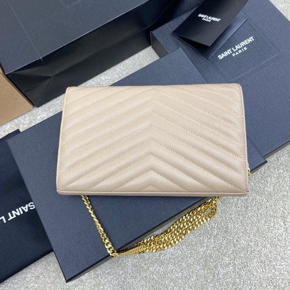 Bolso de hombro SL crema