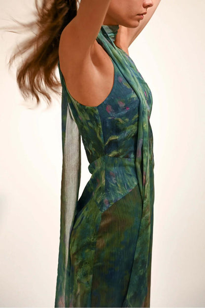 Vestido largo Monet - Lrises