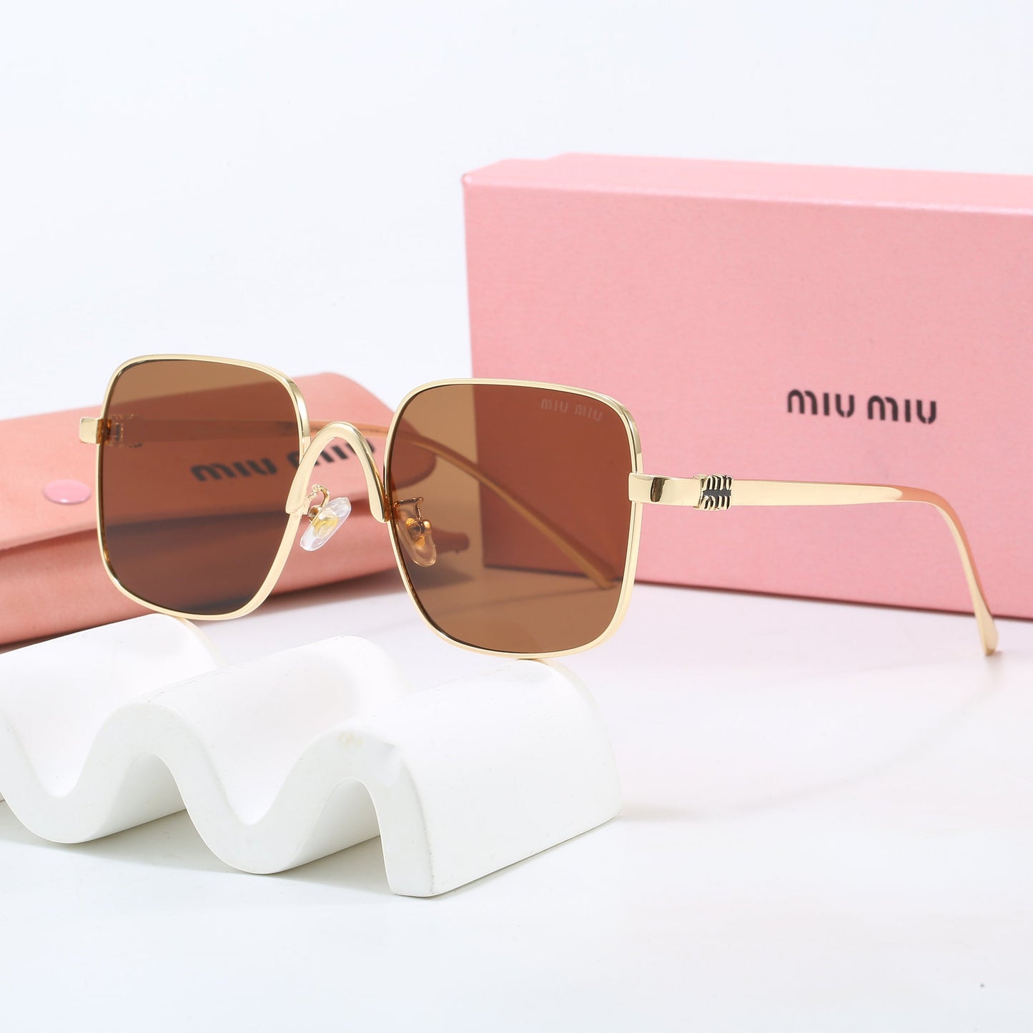 Square Metal Sunglasses