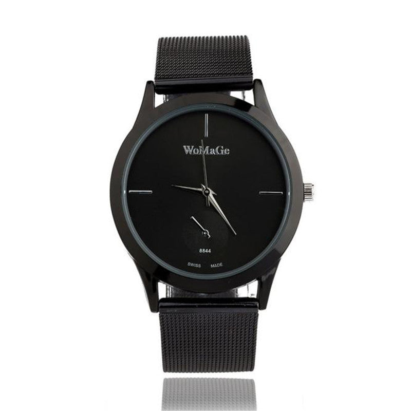 Fashion Alloy Belt Mesh Quartz Watch