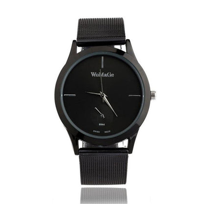 Fashion Alloy Belt Mesh Quartz Watch