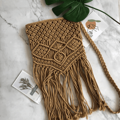 Crochet Bag with Fringe
