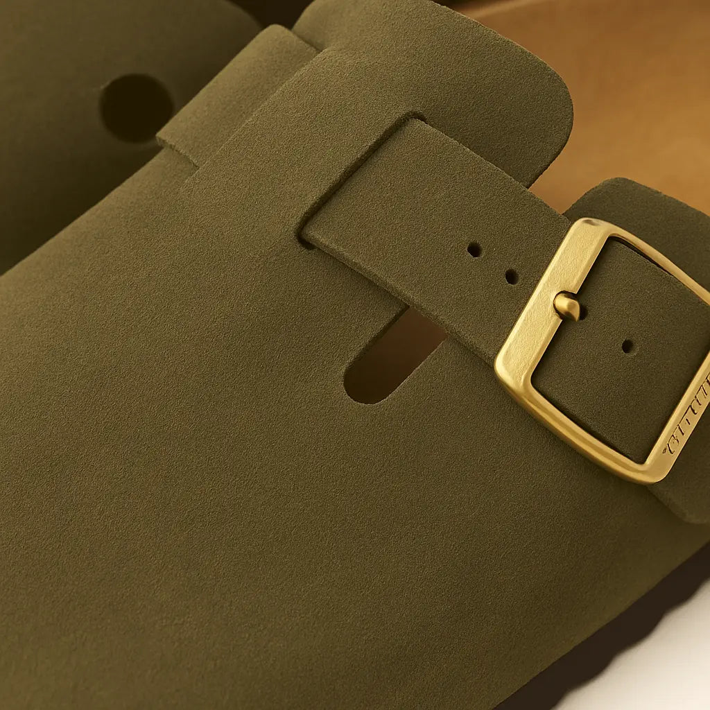 Zuecos clásicos tipo pantuflas Boston