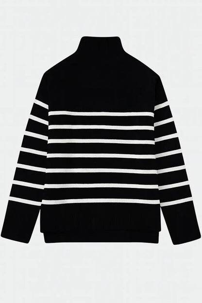 Striped Knit Sweater