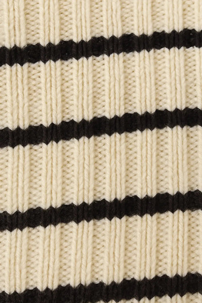 Striped Knit Sweater