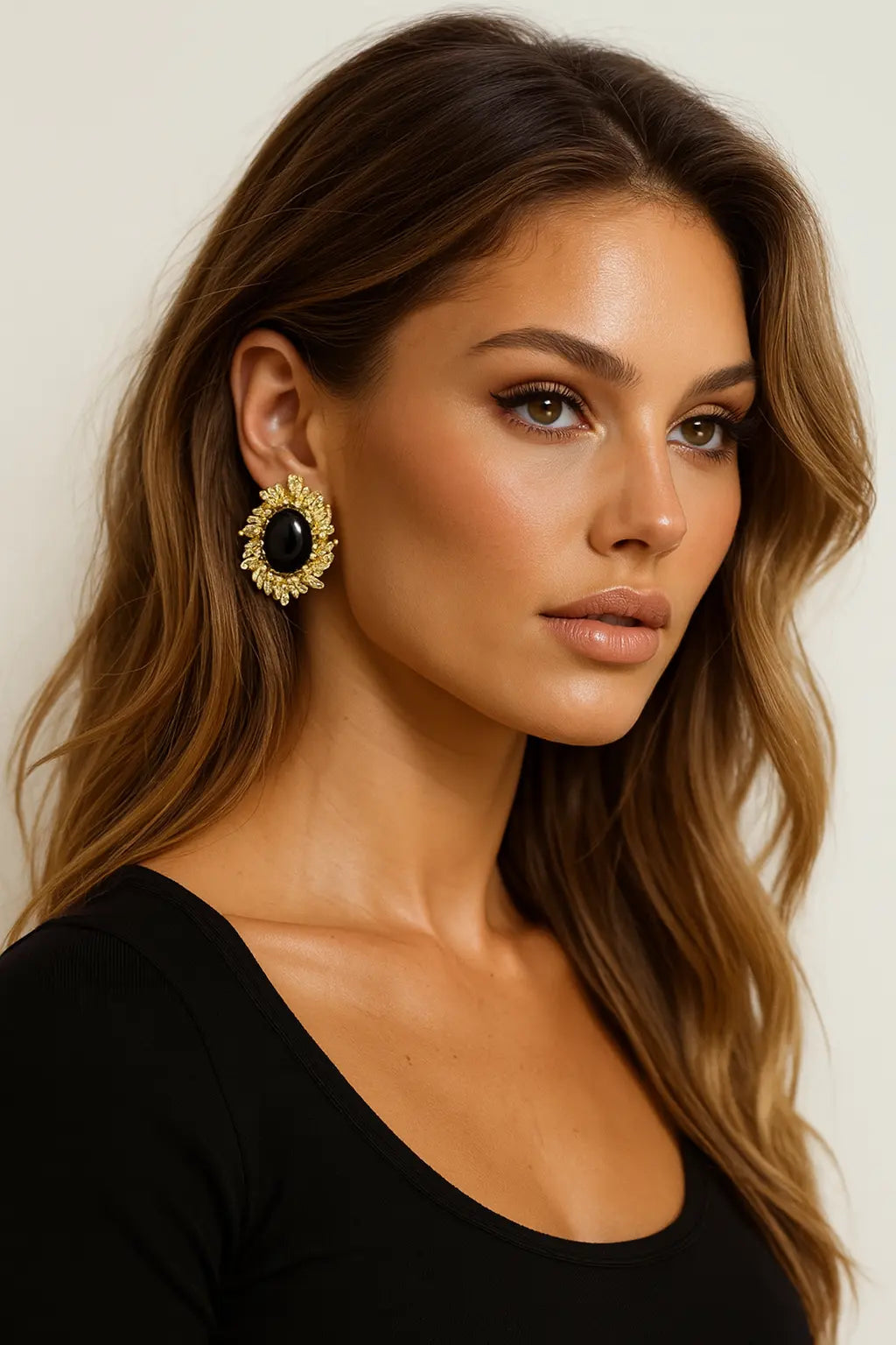 Gold Hoop Earrings