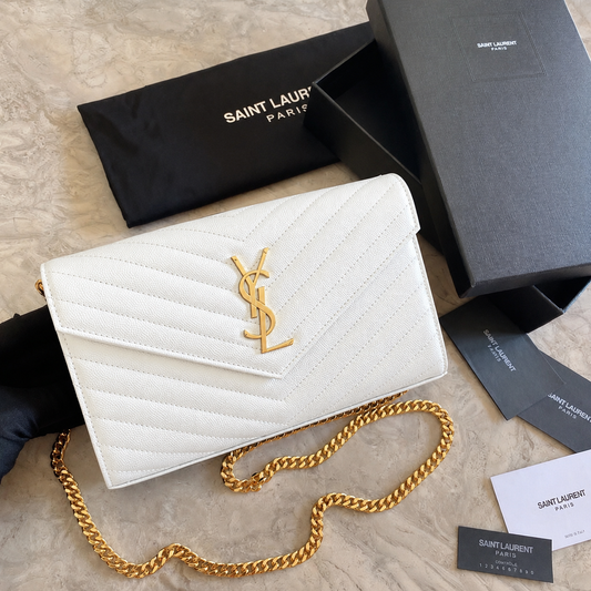 SL Shoulder Bag White