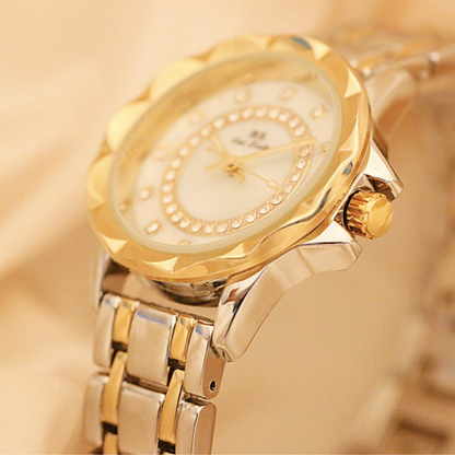 Studded Watch with Butterfly Bracelet