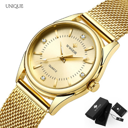 Luxury Women's Watch 18k Gold Plated