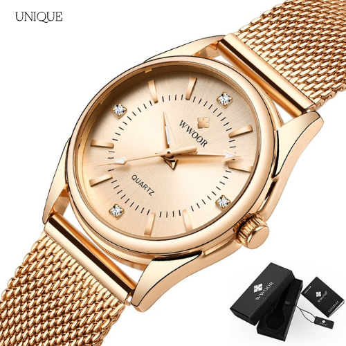 Luxury Women's Watch 18k Gold Plated