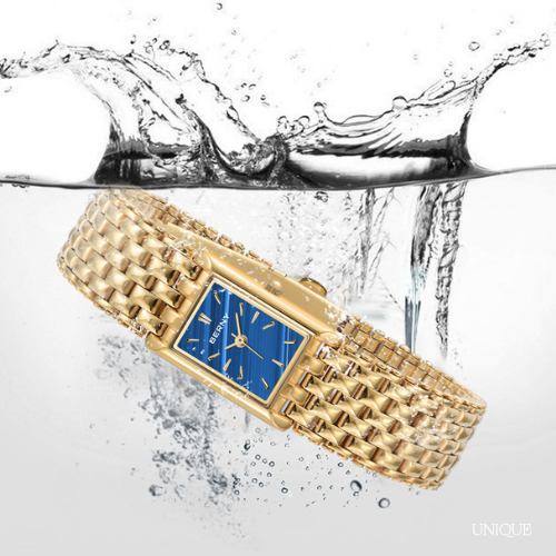 Unique Berny Women's Watch 18k Gold Plated