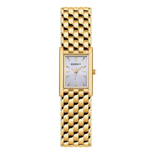 Unique Berny Women's Watch 18k Gold Plated