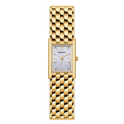 Unique Berny Women's Watch 18k Gold Plated