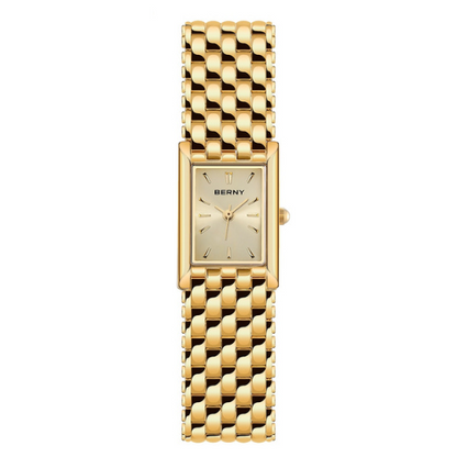 Unique Berny Women's Watch 18k Gold Plated