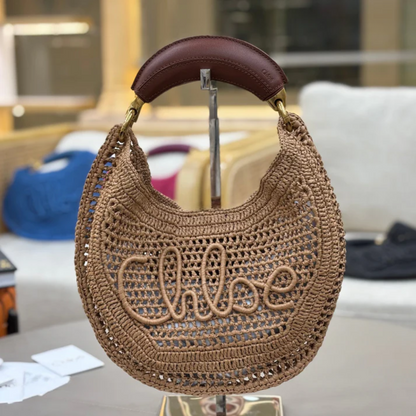 CLÉ 서머 라피아 바나나 백