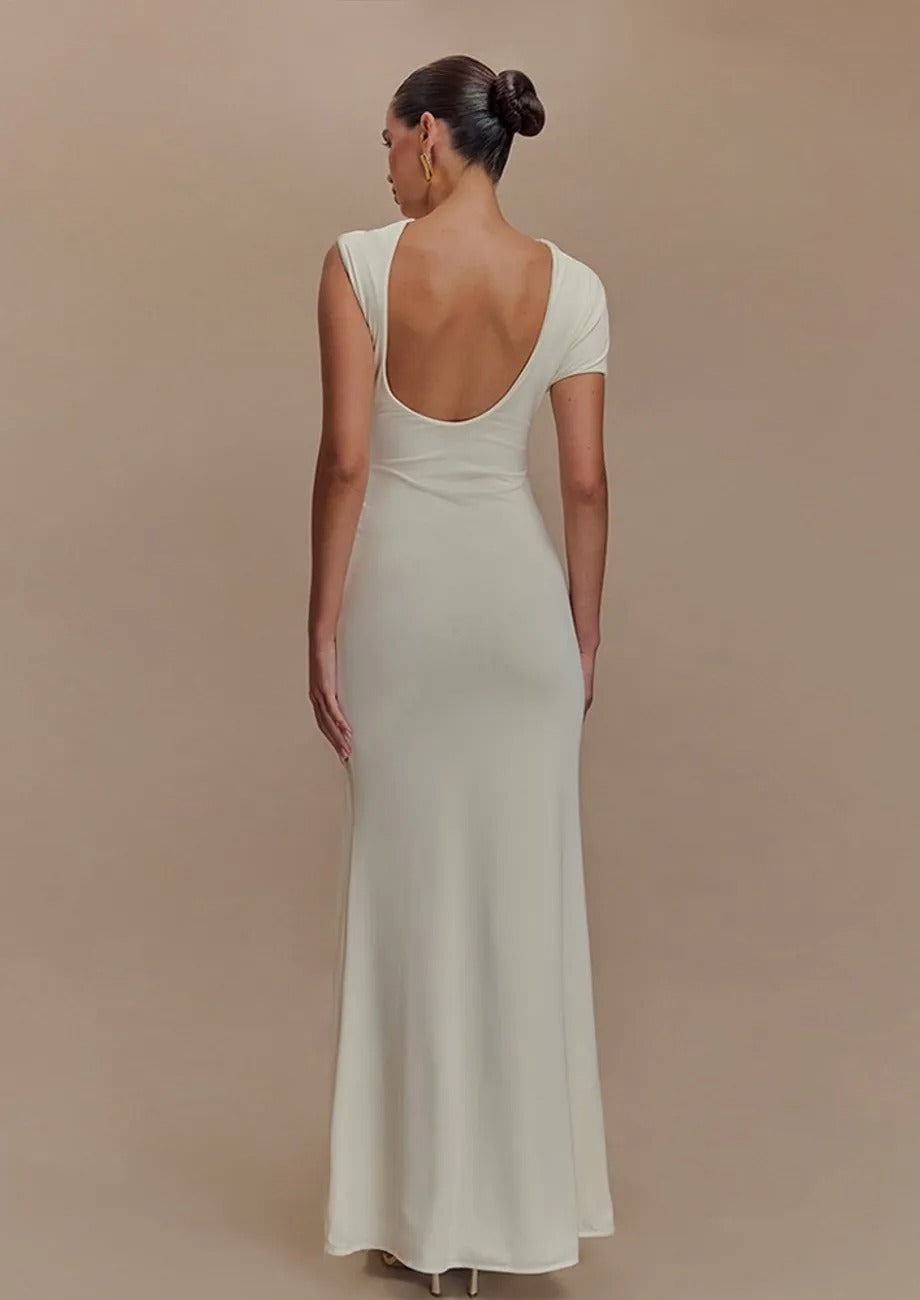 Etui-Maxikleid mit Cut-outs