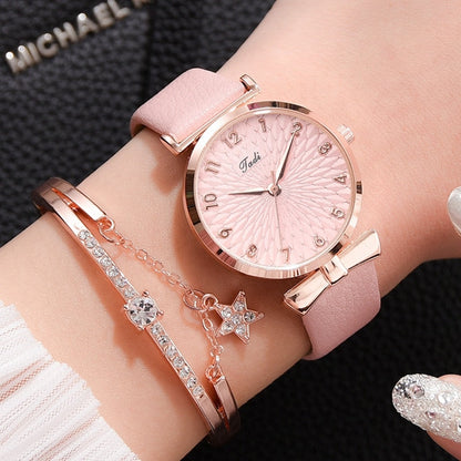Fashion Quartz Watch and Bracelet Kit