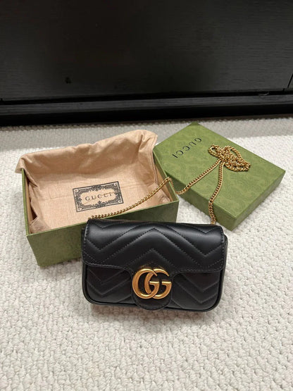 GC Marmont Mini Bag Black