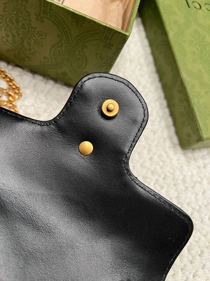 GC Marmont Mini Bag Black