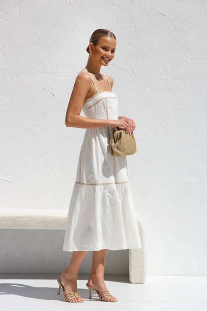 Quincy Kleid WEISS