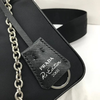 Bolso de hombro de nailon edición reeditada PRD