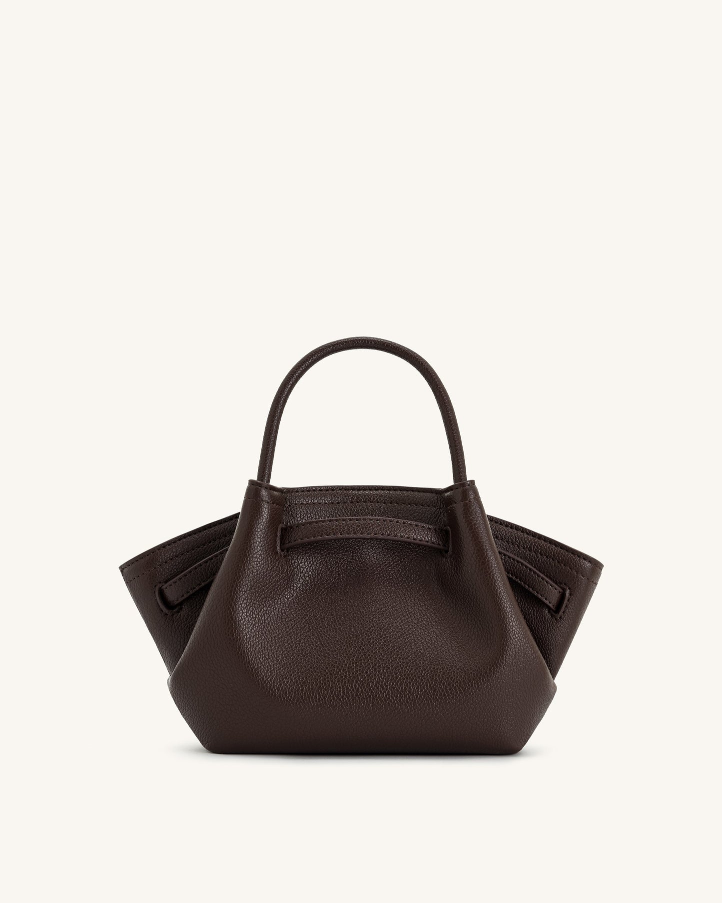 Mini bolso tote Hana - Marrón oscuro
