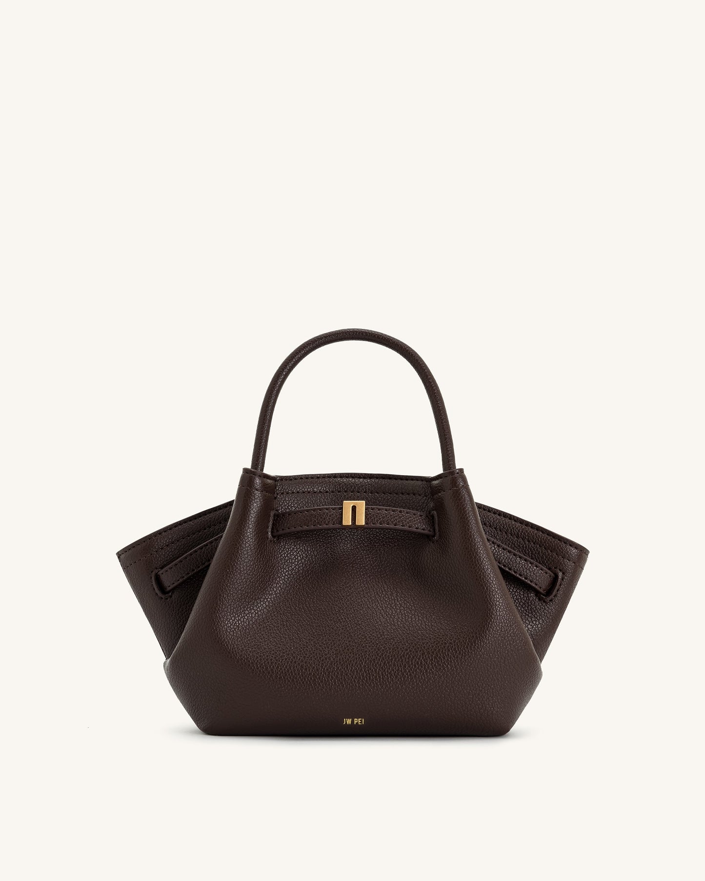 Mini bolso tote Hana - Marrón oscuro