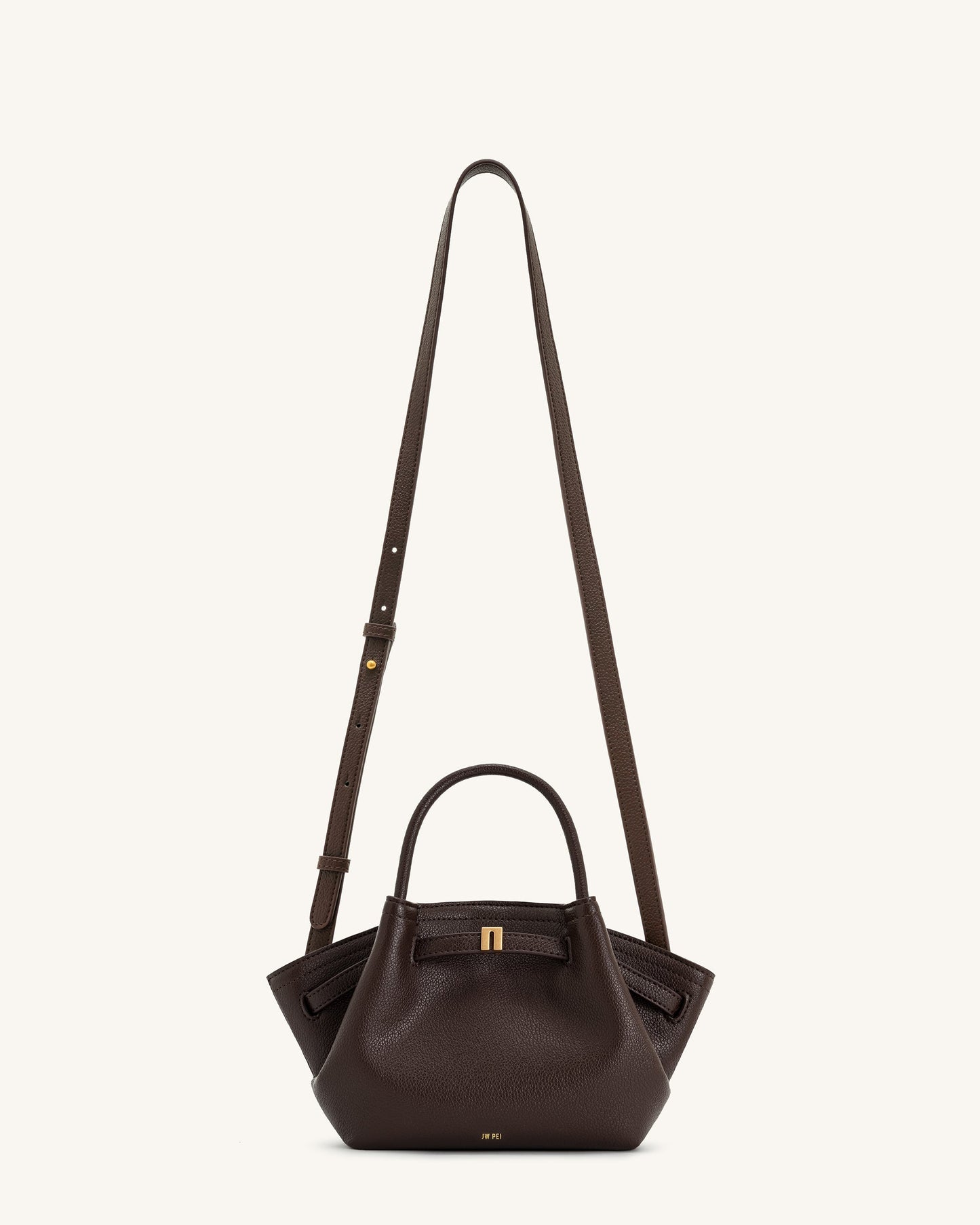 Mini bolso tote Hana - Marrón oscuro