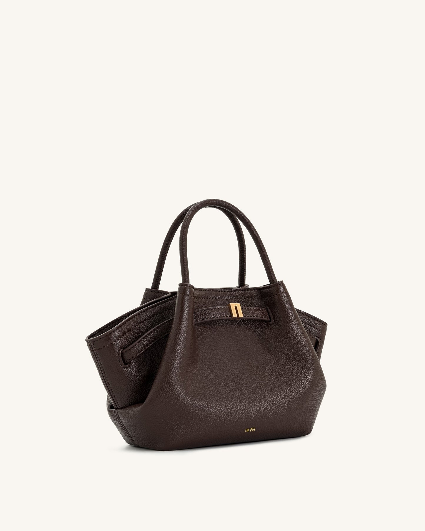 Mini bolso tote Hana - Marrón oscuro