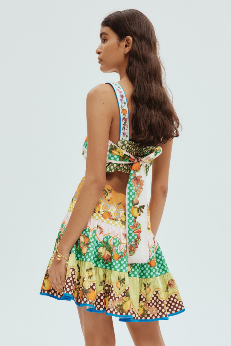 Marceline Minikleid mit Cut-Outs und Schleife