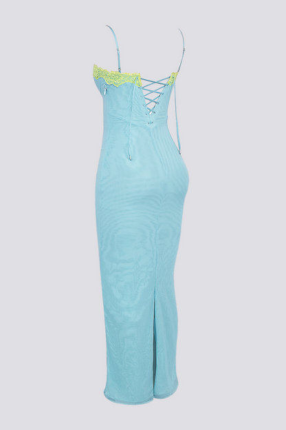 Margaux – Maxikleid mit Spaghettischlitz