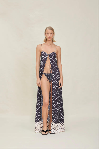 Polka Dot  Convertible Dress Set