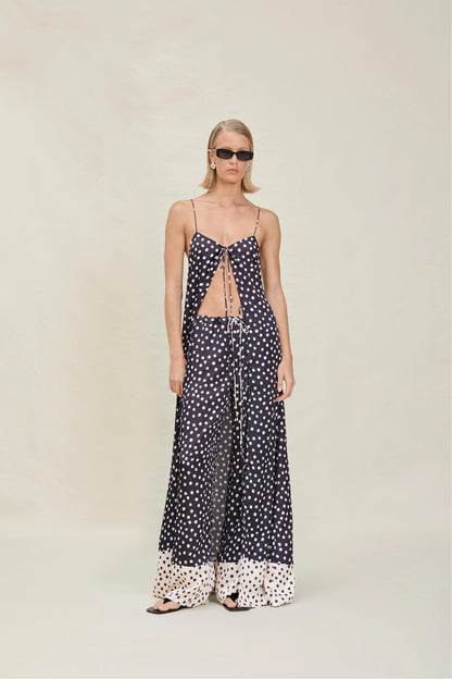 Polka Dot  Convertible Dress Set