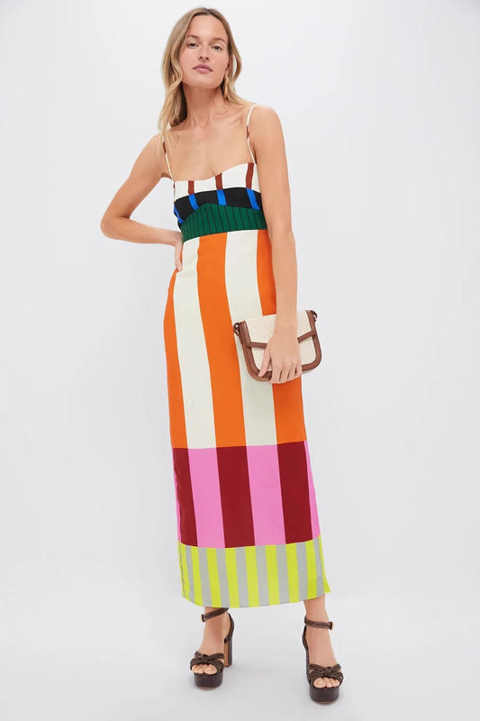 Bengal Multi Paloma Maxi Dress