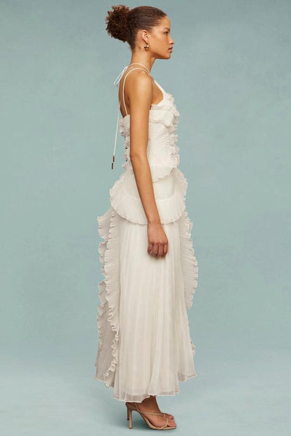 Ocean Whirlpool Maxikleid