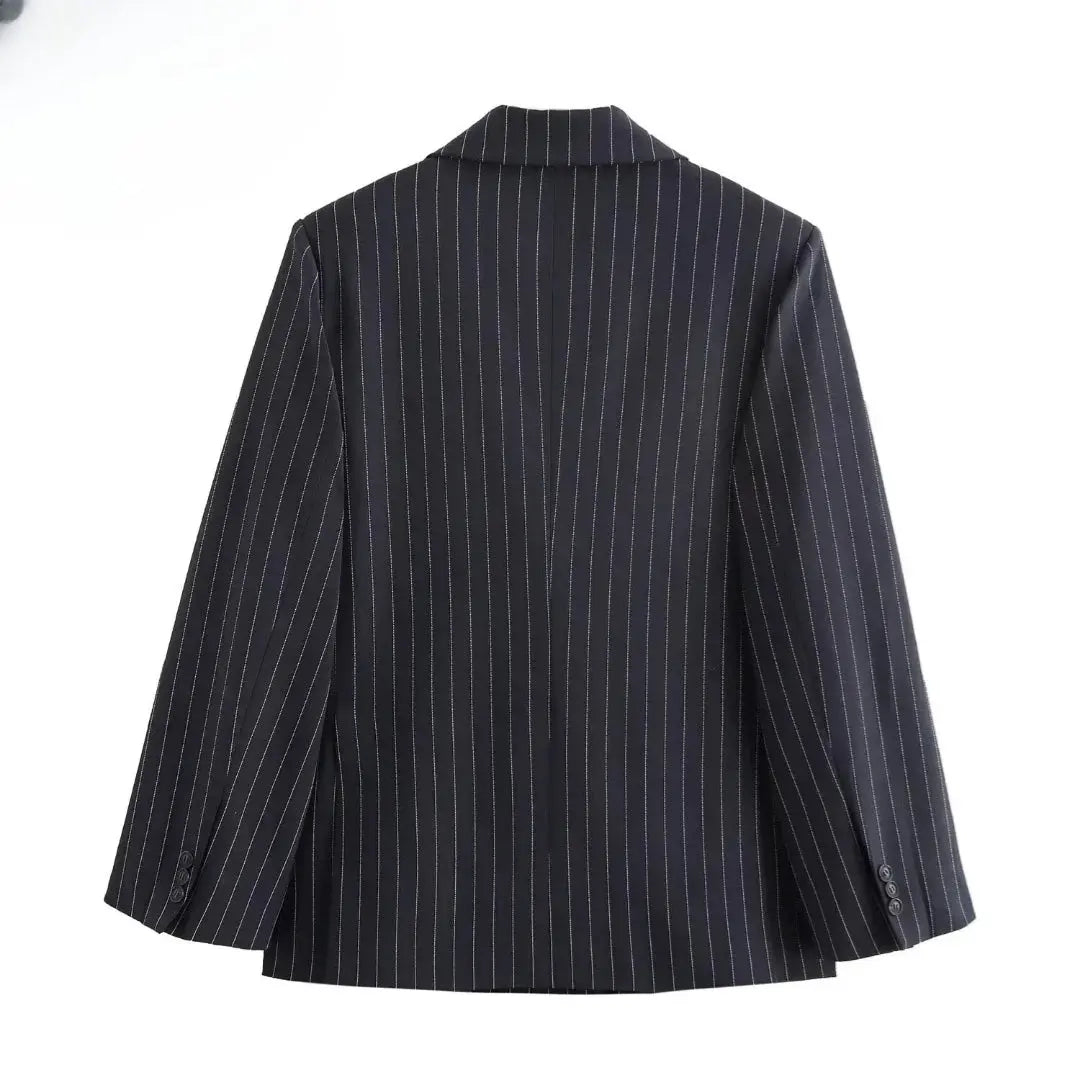 Ava Pinstripe Blazer