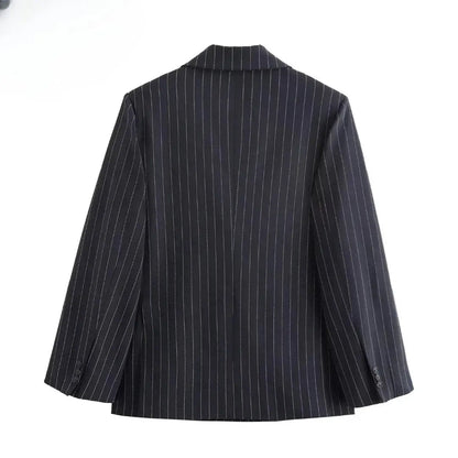 Ava Pinstripe Blazer