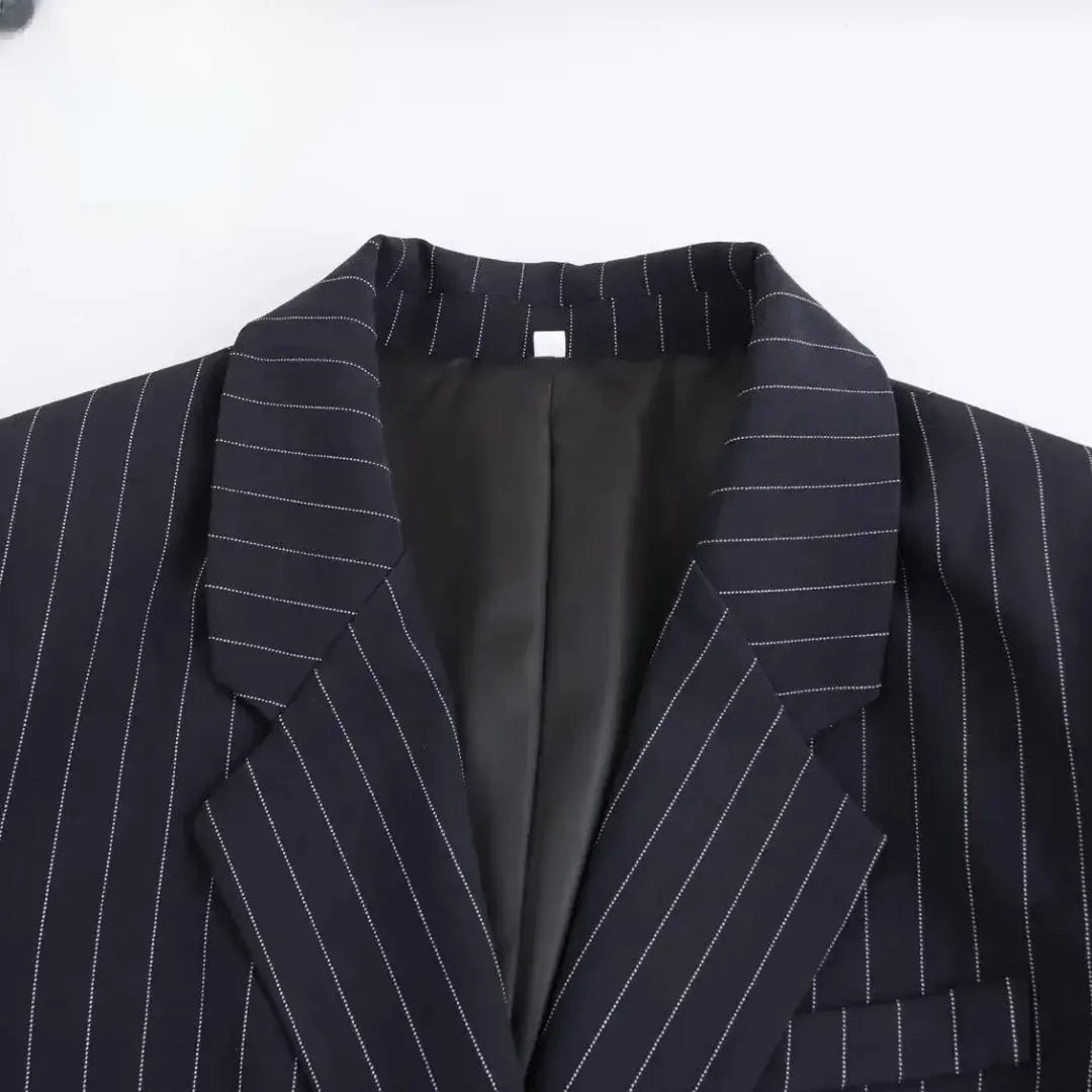 Ava Pinstripe Blazer