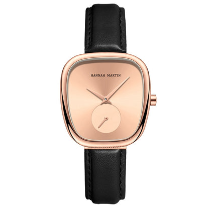 Hannah Premium Leather Strap Watch