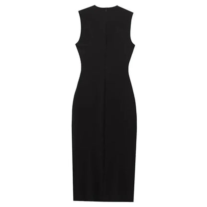 Noir Silhouette Dress