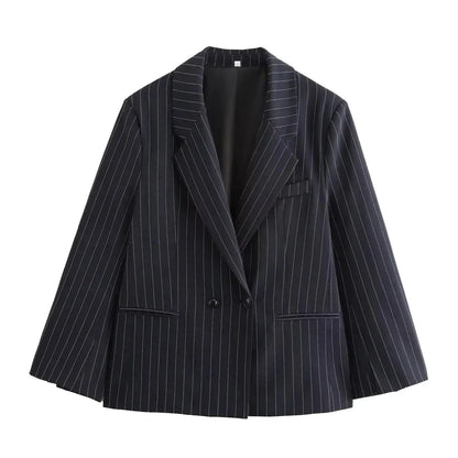 Ava Pinstripe Blazer