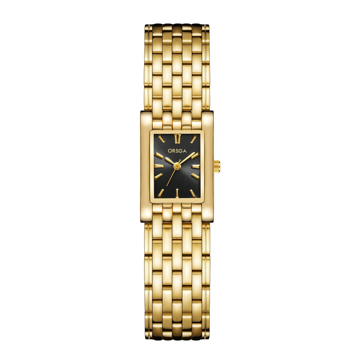 Reloj único para mujer Berny chapado en oro de 18 quilates