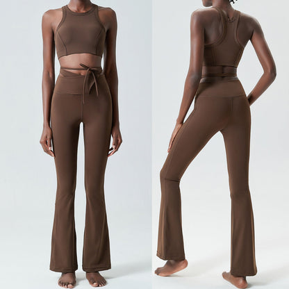 Traje de yoga personalizado de moda para mujer