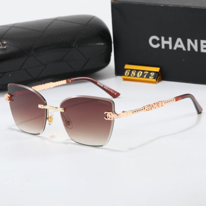 Rimless Shield Sunglasses
