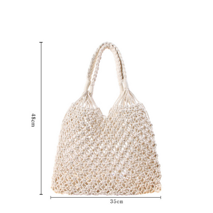 Women's Crochet Beach Bag
