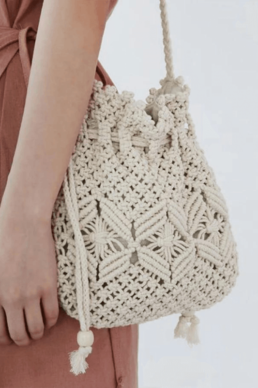 Barrel Crochet Bag