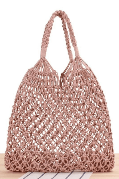 Women's Crochet Beach Bag
