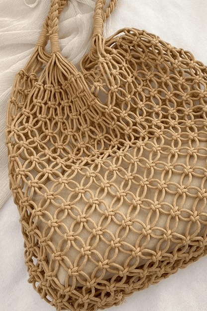 Women's Crochet Beach Bag